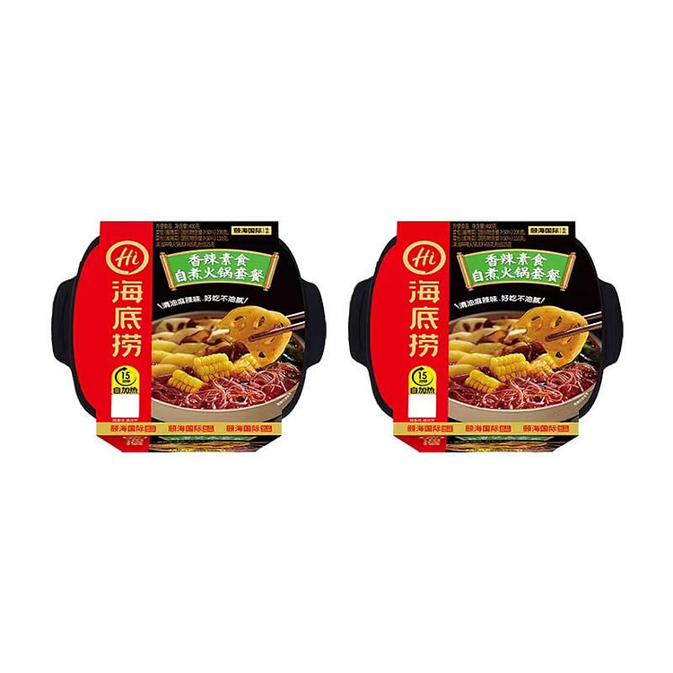 Self-heating Hot pot Spicy Vegetarian 2 boxes 2 box