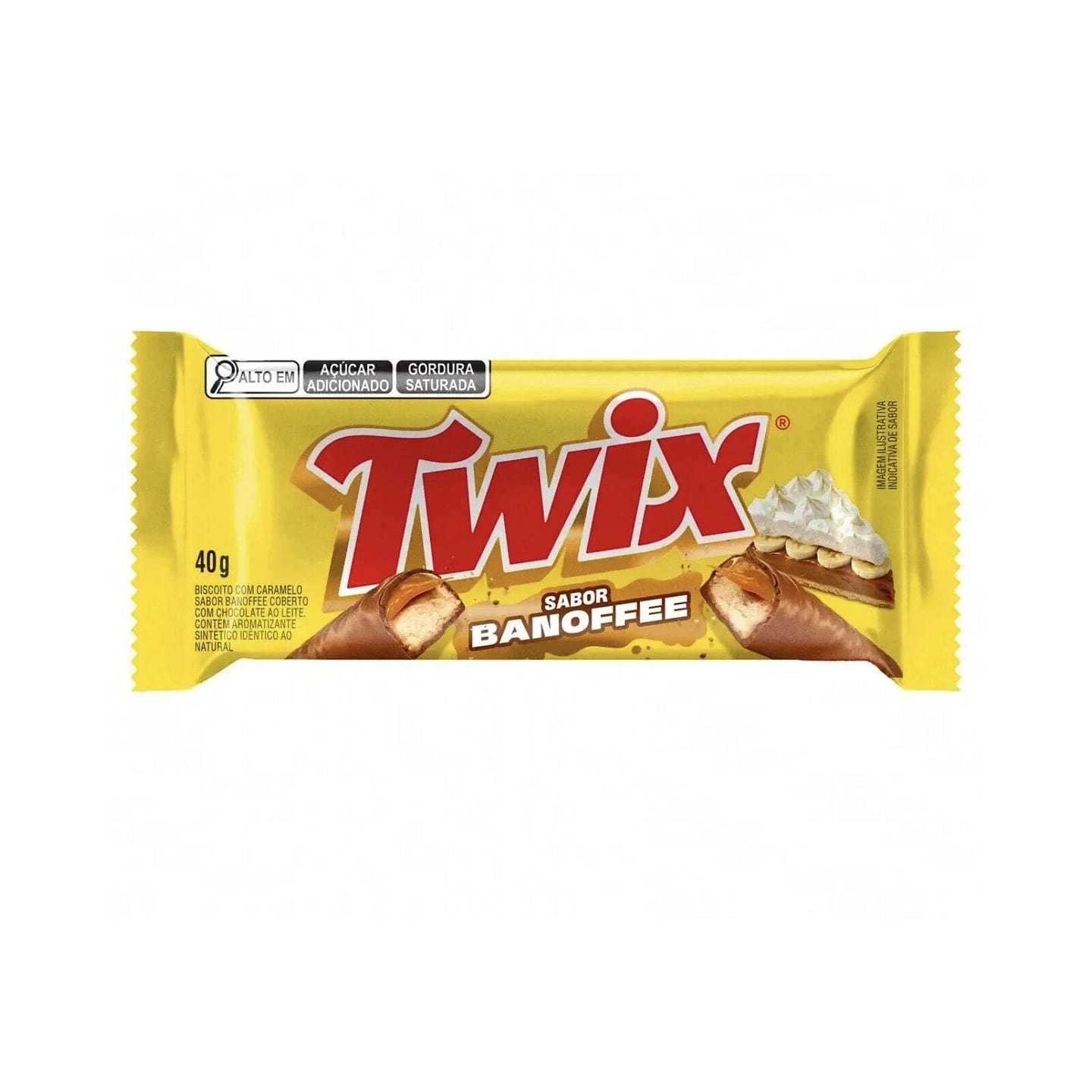 Twix Banoffee 40g Banana Caramel (Brazil) 1 each