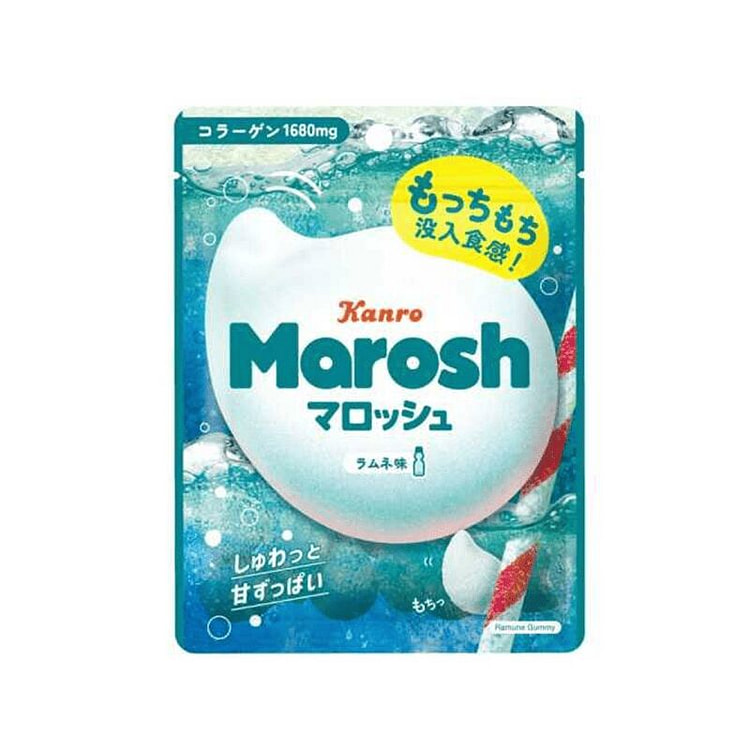 カンロ マロッシュ ラムネ味 グミキャンディー46g 1 パック