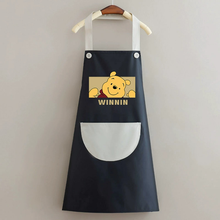 Cartoon waterproof and oil-proof household kitchen apron dining special wor