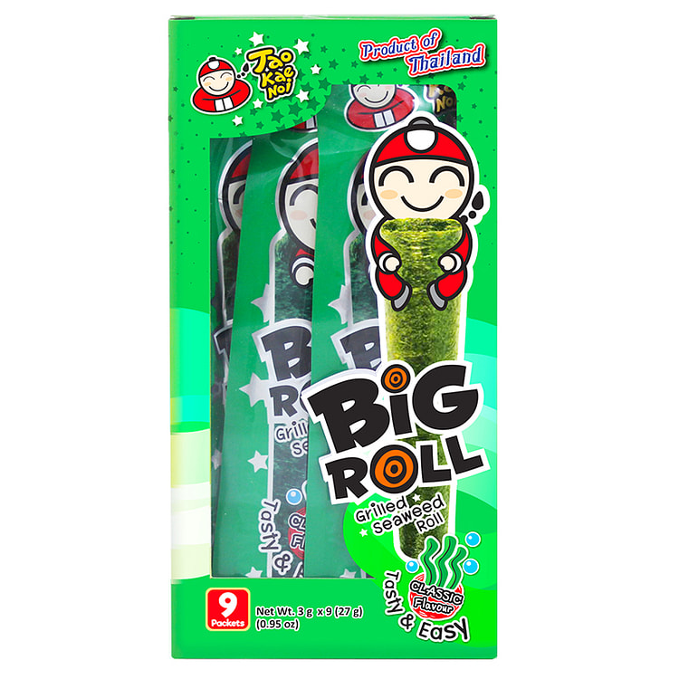 即食烤海苔卷原味27g*1盒