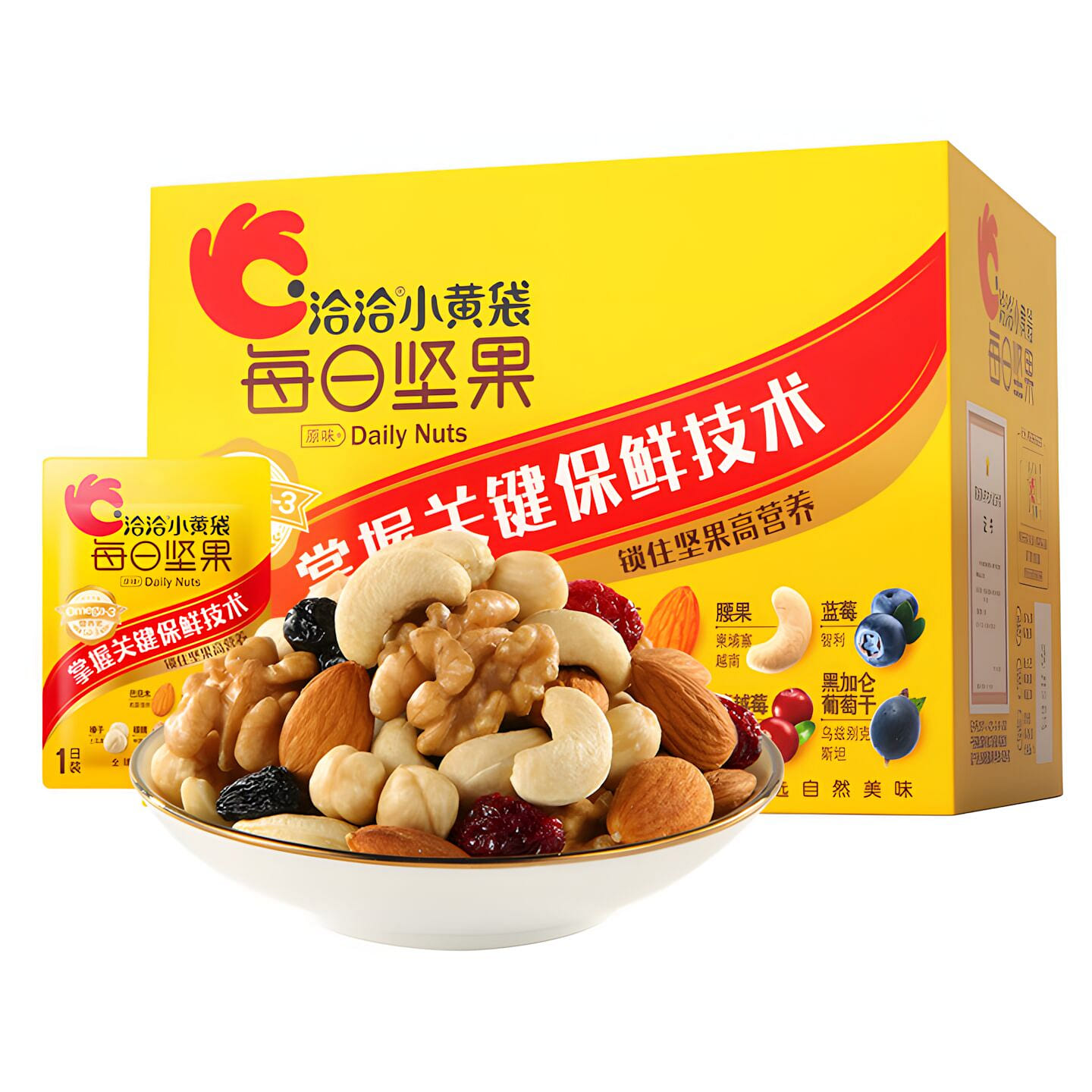 Qiaqia Daily Nuts 25g * 7-day Pack 175 g