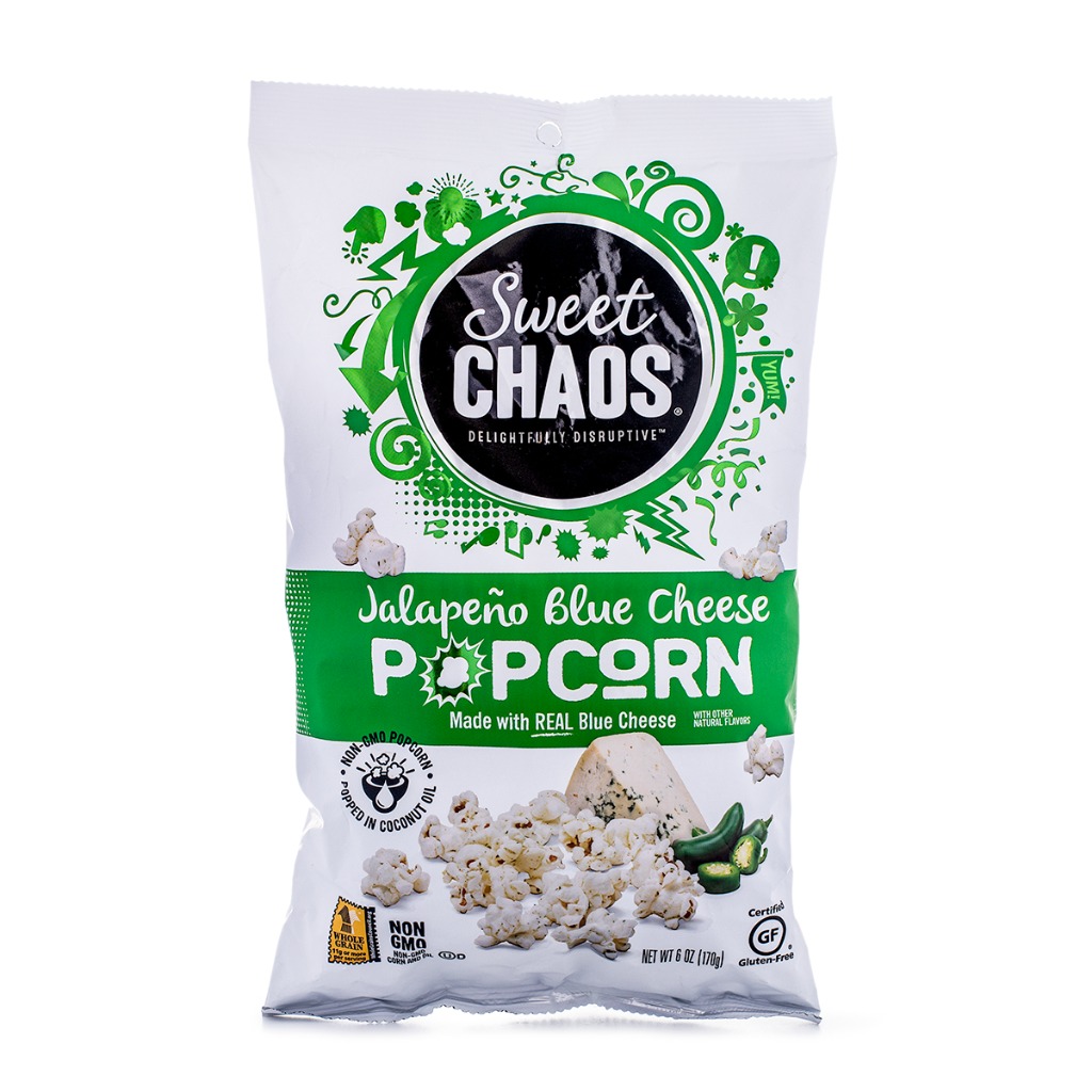 Sweet Chaos, Jalapeno Blue Cheese Popcorn Weee!