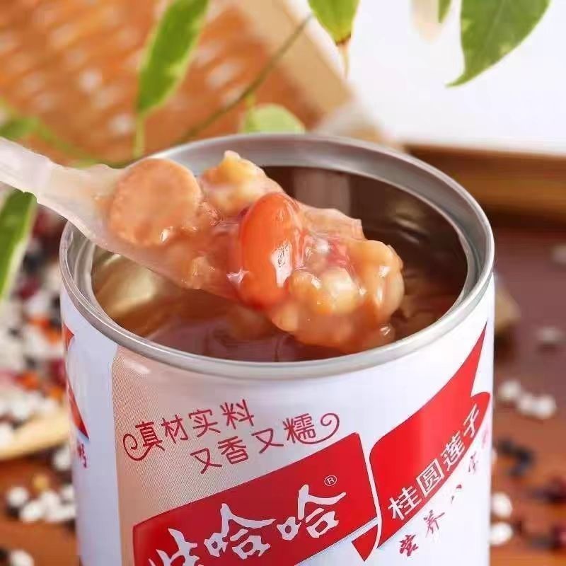 娃哈哈桂圆莲子八宝粥360g*1方便休闲营养早餐- Weee!