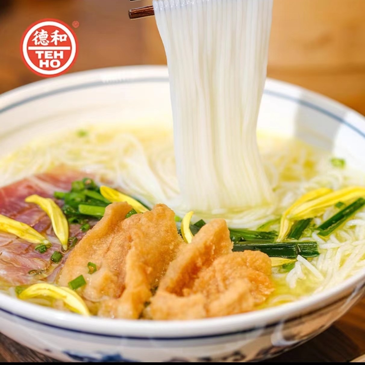 Get DE HE Mengzi Chrysanthemum over the bridge rice noodles 312.5g*1 ...