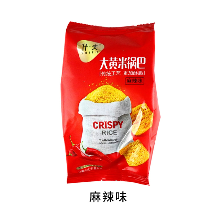 什夫大黄米锅巴小米粗粮脆锅巴麻辣味*2包