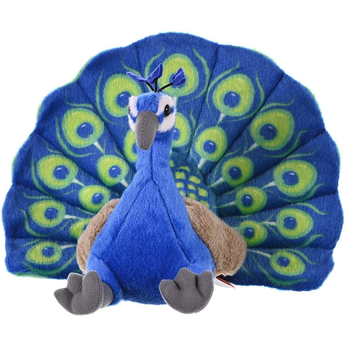 Peacock Stuffed Animal - 12" Default 1 each