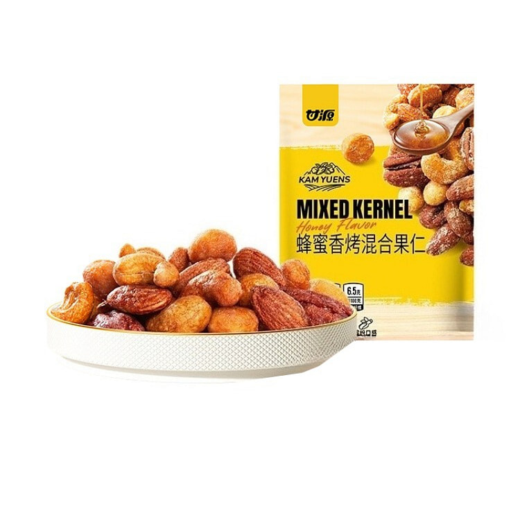 甘源蜂蜜香烤混合果仁80g*2袋