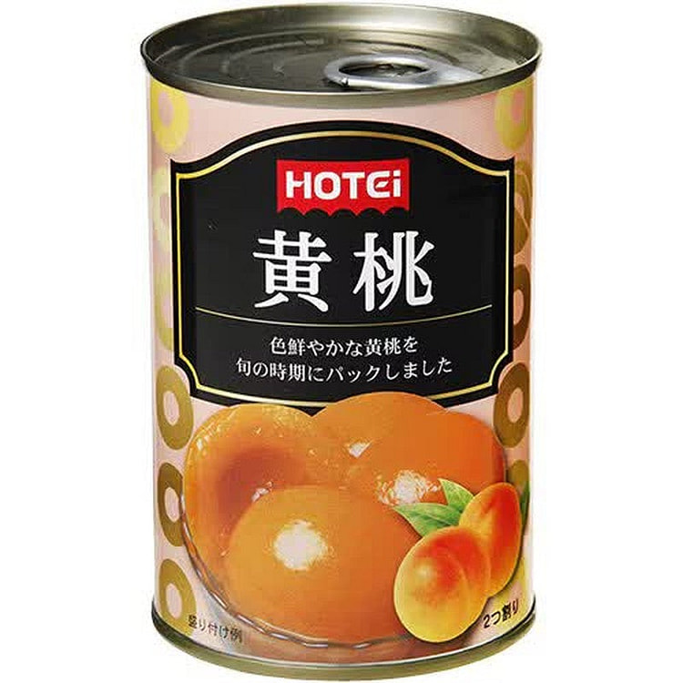 Hotei Foods Yellow Peach, Imported, 425g