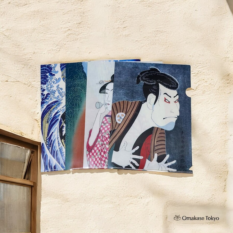 Castle Enterprise Ukiyo-e Clear File Set 230 g