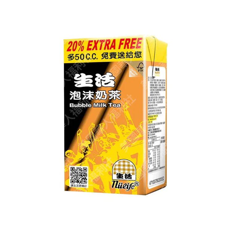 台湾【经典】生活 – 泡沫奶茶 【6入】