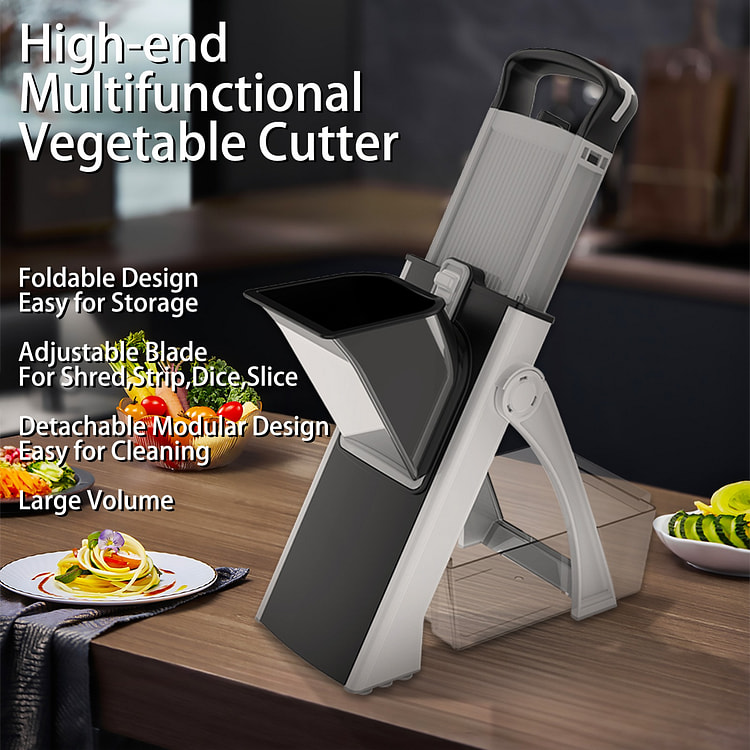 手动厨房切片机，多用途蔬菜切片机 1 个
