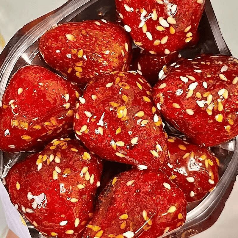 Rock Sugar Freeze-Dried Strawberry Crisp 82g*1 Bag 82 g