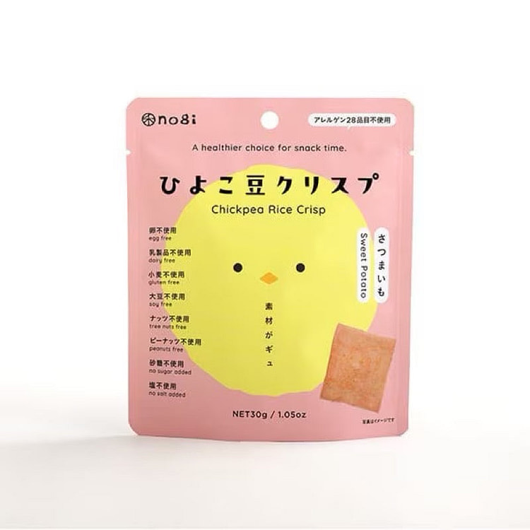 Nogi Chickpea Crisps Sweet Potato 30g 1 each