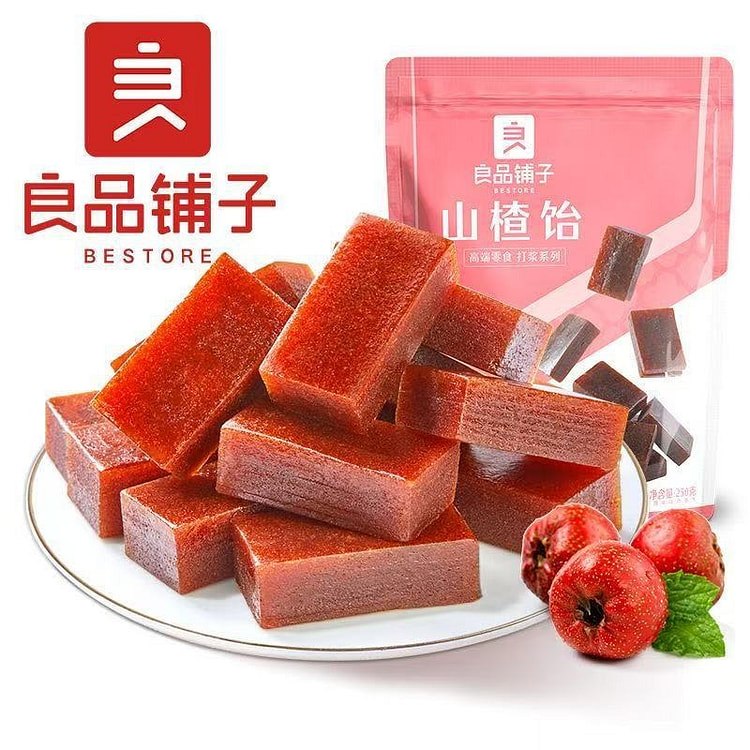 良品铺子怀旧开胃零食山楂怡 250 克