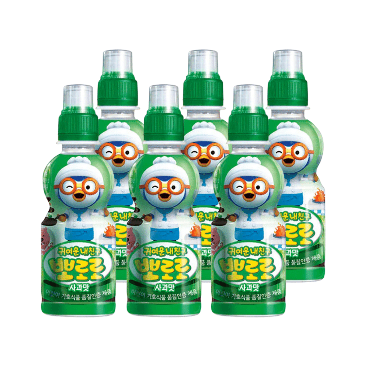 Paldo Pororo Apple 7.95 oz pack of 6 1 each