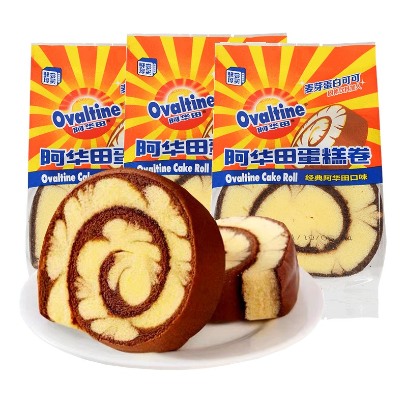 Get Ovaltine Swiss roll 400g Delivered Weee! Asian Market