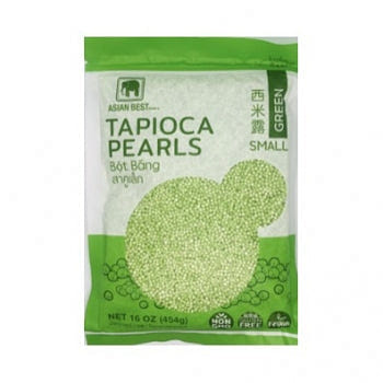 Asian Best Green Tapioca Pearls (Small) 1 each