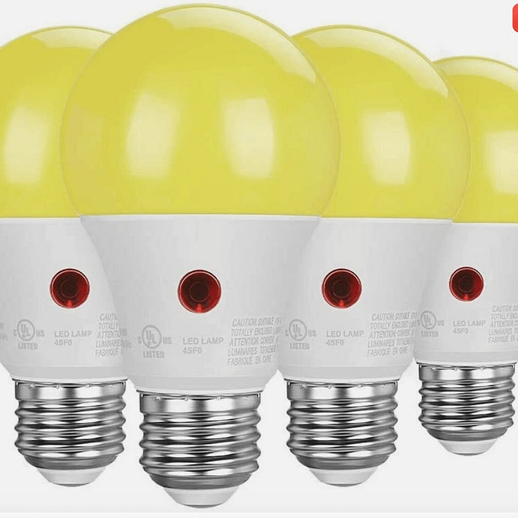 DEWENWILS 4-Pack LED Light Bulbs Outdoor Dusk 4 pack