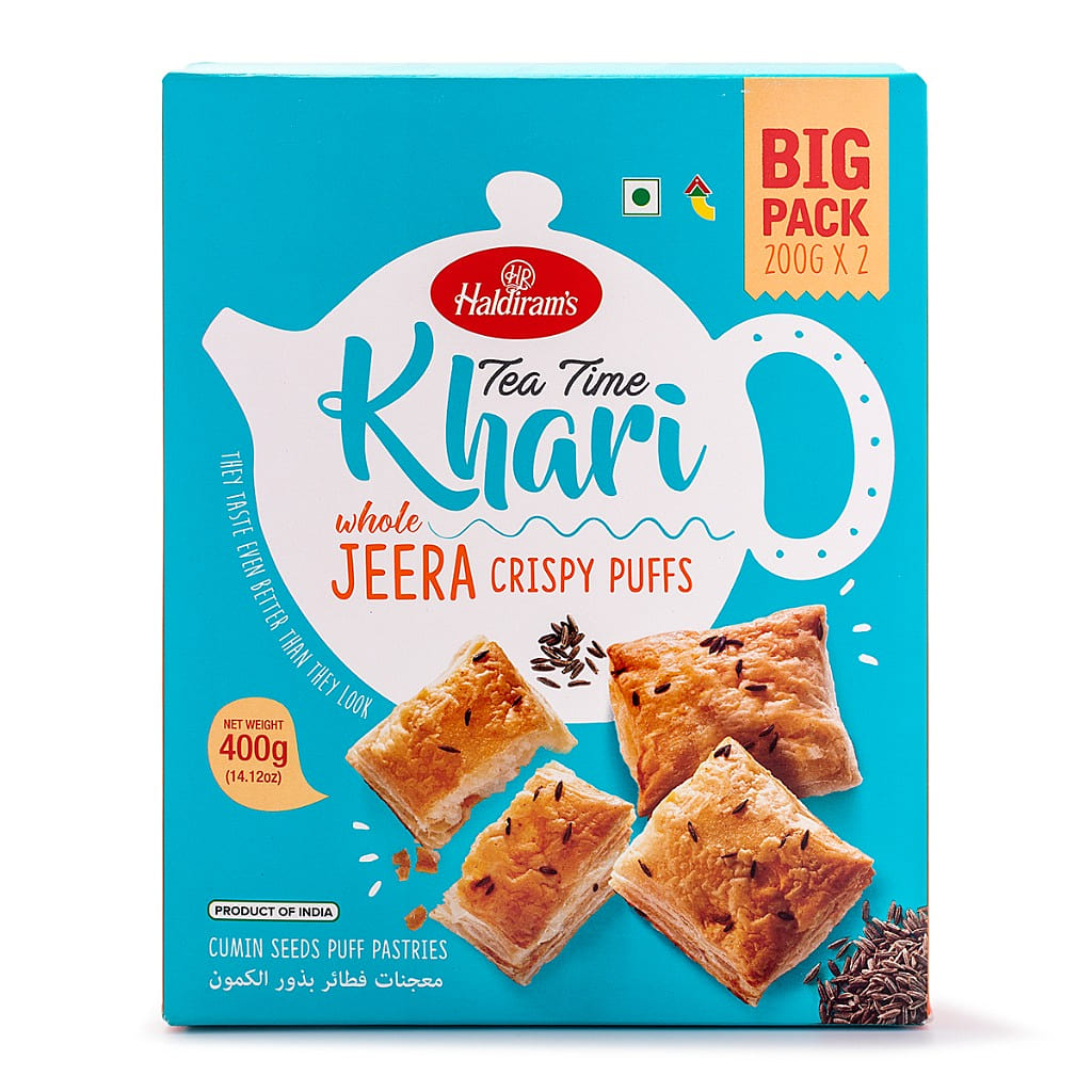 Haldirams Jeera Khari (Cumin Puff Pastry) 400 g