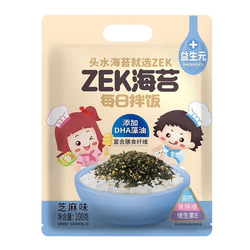 ZEK Seaweed topping with sesame100G 1 pack