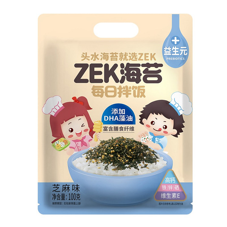 ZEK Seaweed topping with sesame100G 1 pack