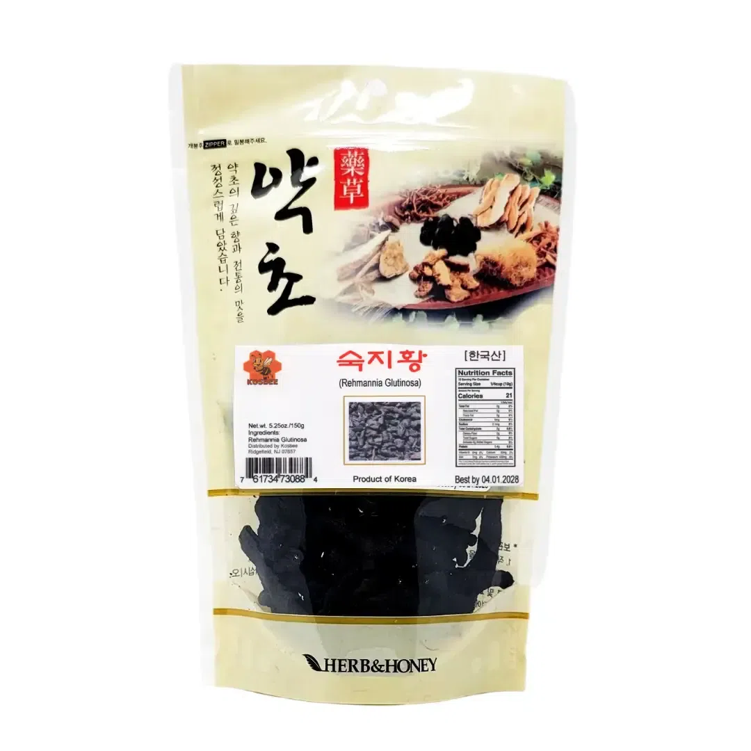 KOSBEE Korean Prepared Rehmannia Root - 5.25 oz 1 each