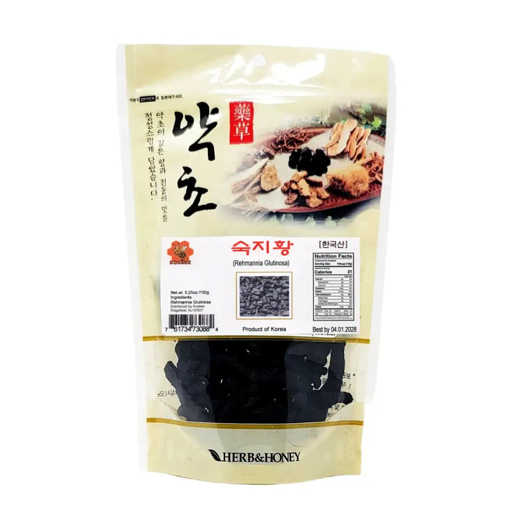 KOSBEE Premium Korean Prepared Rehmannia (5.25 oz)