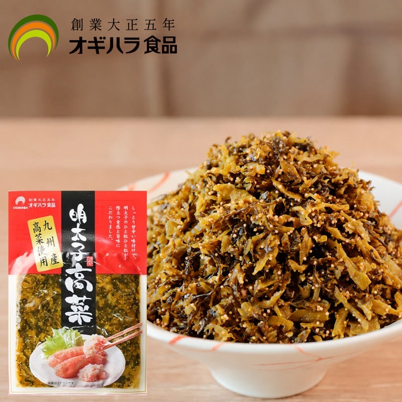 Ogihara Foods Mentaiko Takana Mustard Greens 80g 1 each