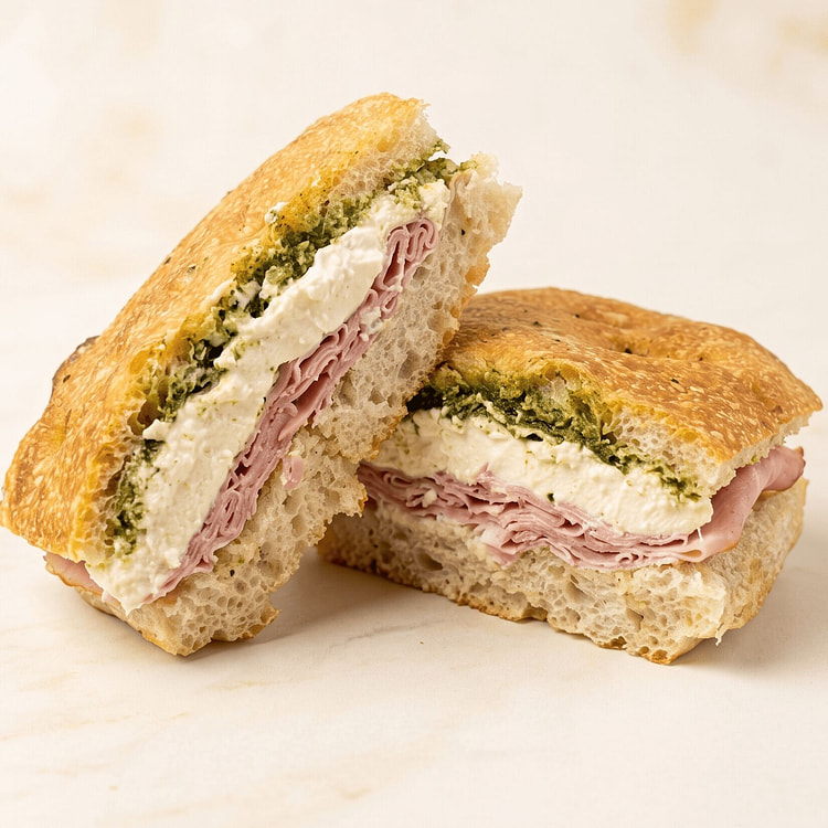 Mortadella Focaccia Sandwich 380 g