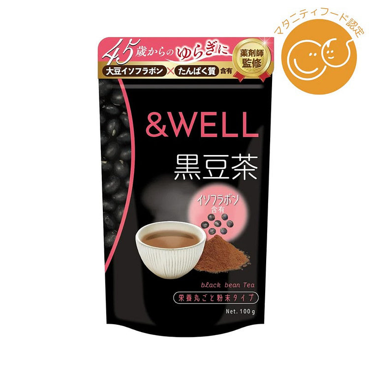 Lixel &WELL Black Bean Tea Whole Nutrition 100g 1 each
