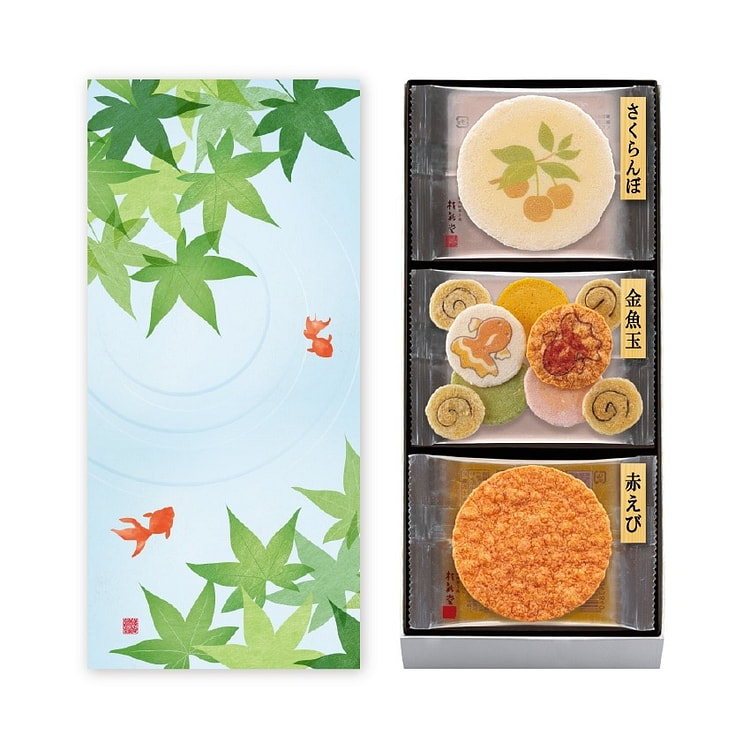 桂新堂夏季限定米果组合 8片入