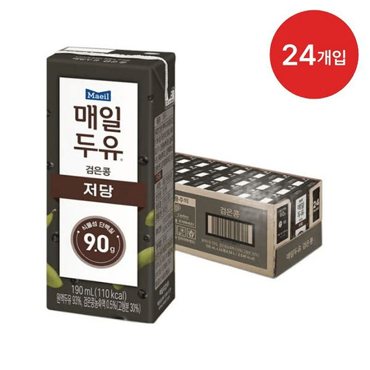 （组合装）每日牛奶黑豆味（24包） 190 毫升