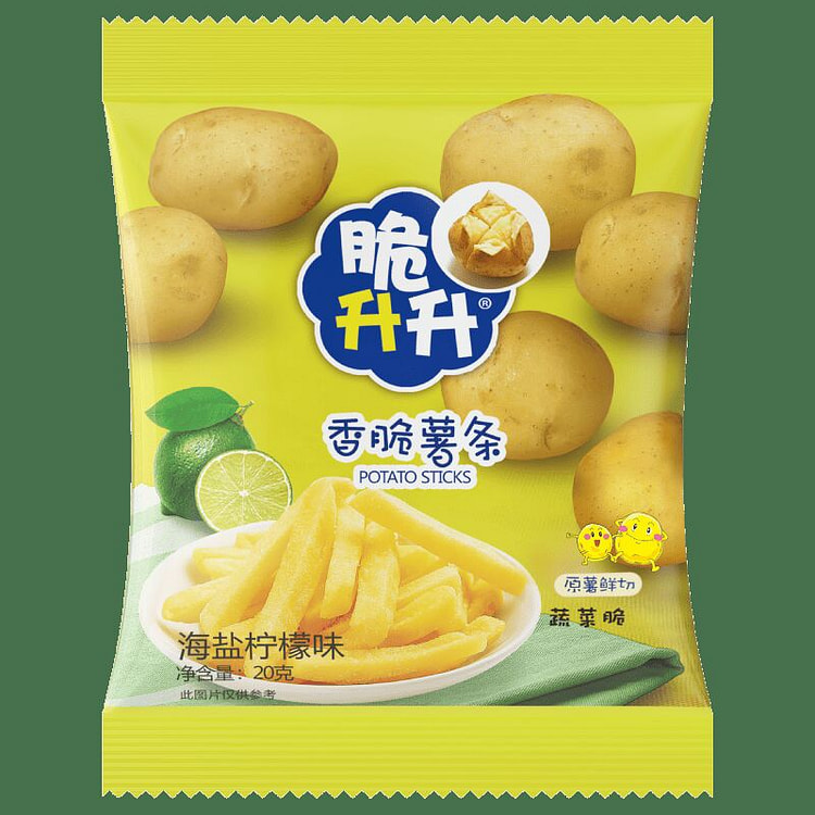 CuiShengSheng Potato Fries (Sea Salt Lemon)  1pc 20 g