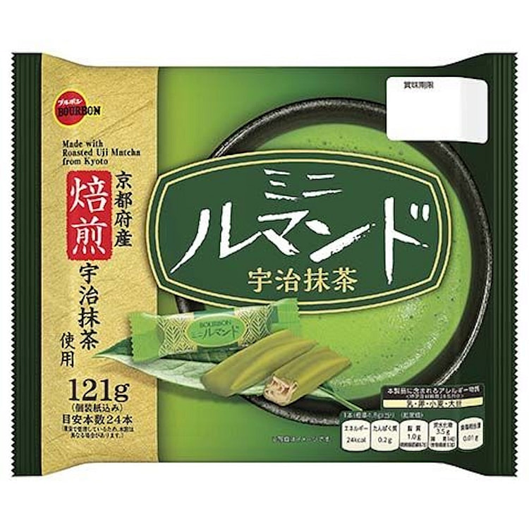 Bourbon Mini Lumonde Cookies Uji Matcha 121g 1 pack