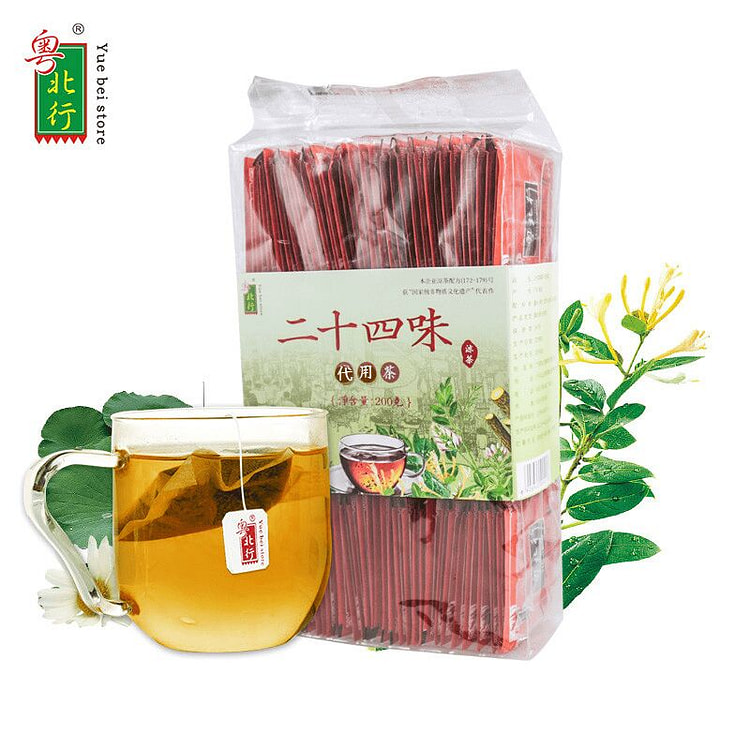 粤北行 二十四味凉茶包 1盒 200 克