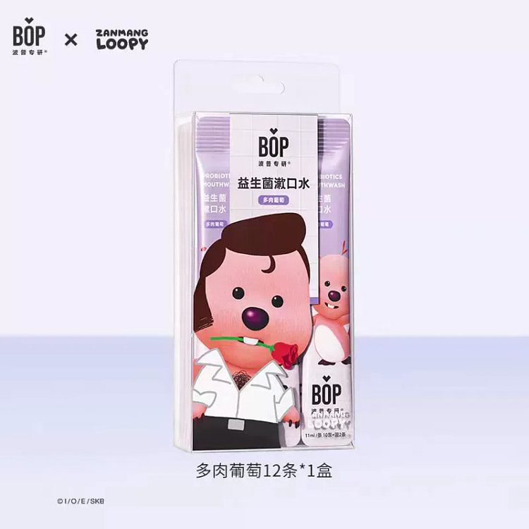 BOP Probiotics Freshen Mouthwash #Succulent Grape