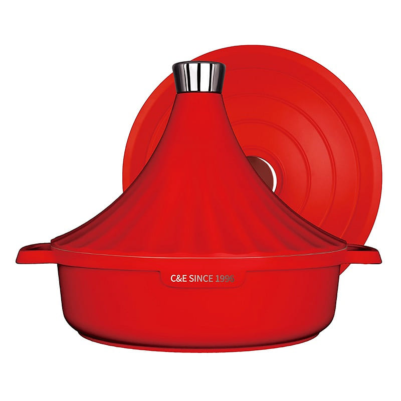 Tagine Pot 28cm Red 1 each