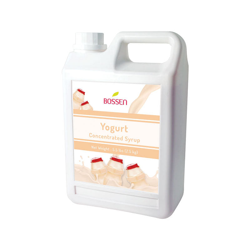 Bossen Yogurt Syrup 5.5 lb Bottle 5.5 lb