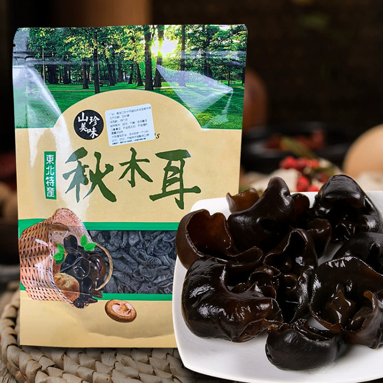 东北特产椴木黑木耳干货肉厚无根黑龙江农产品*1袋