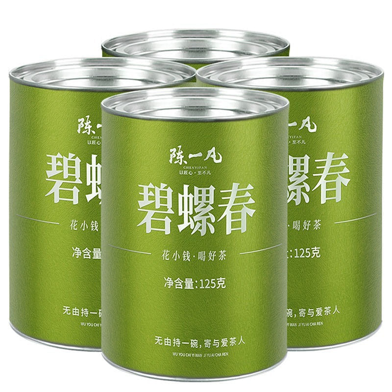 Alpine green tea spring tea Luzhou-flavor canned 125 g