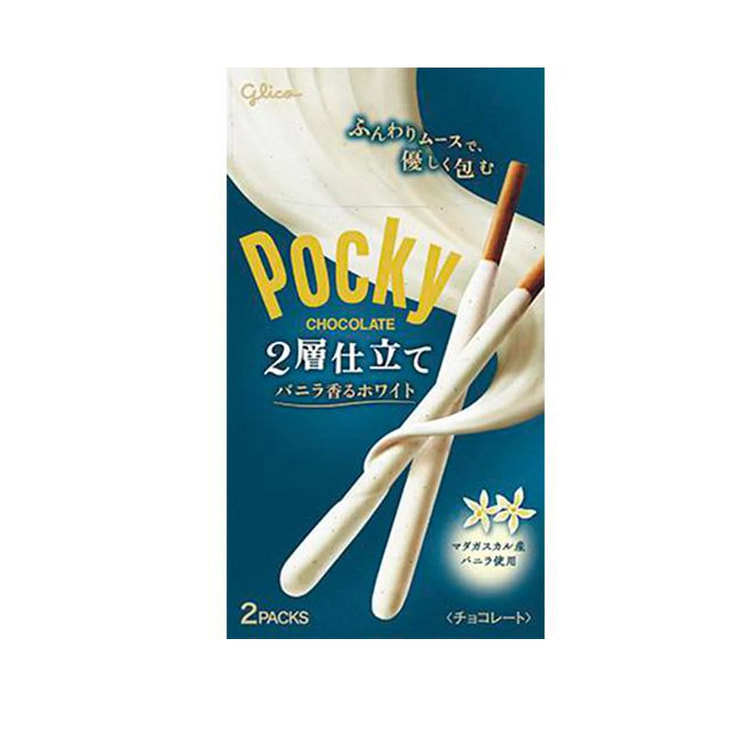 百奇POCKY  香草白巧克力棒 2小袋/