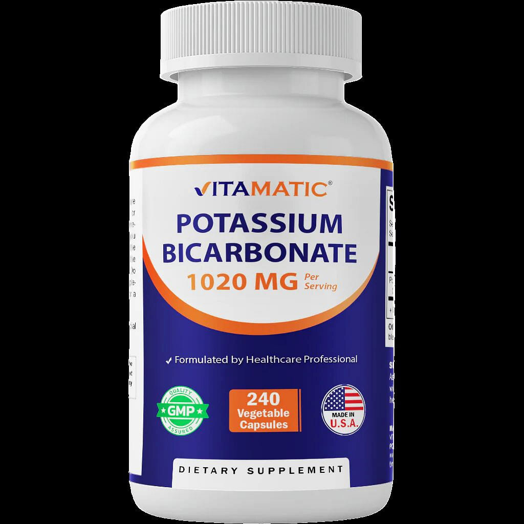 Potassium Supplement 1020 mg | 240 Capsules 1 個