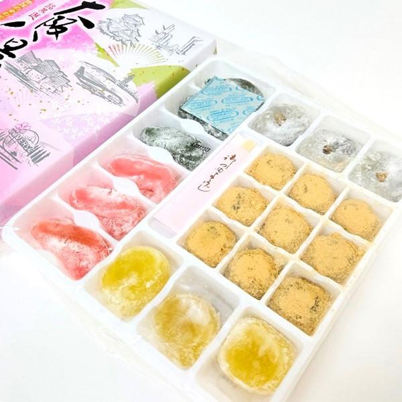 Get Maedaseika Osaka Eight Views Mochi Five Flavors Delivered