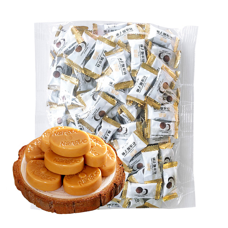 南国食品特浓椰子糖糖果硬糖500g*1袋