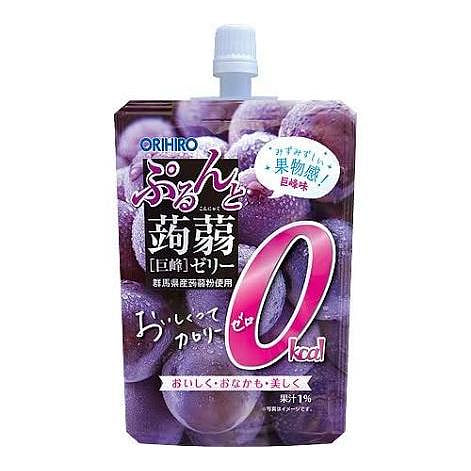 ORIHIRO Konjac Jelly 0 Calorie Kyoho Grape 130g 1 each