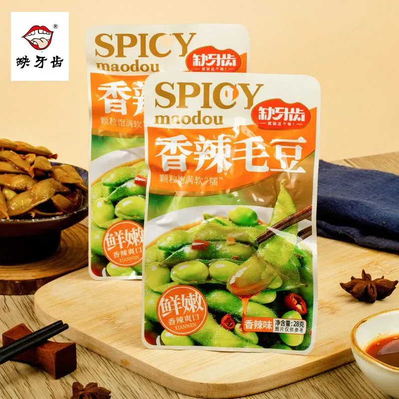 缺牙齿香辣毛豆 420 克