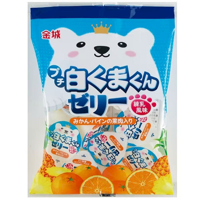 Kinjo Seika Petit Shirokuma Jelly, Milk 7pc 1 each