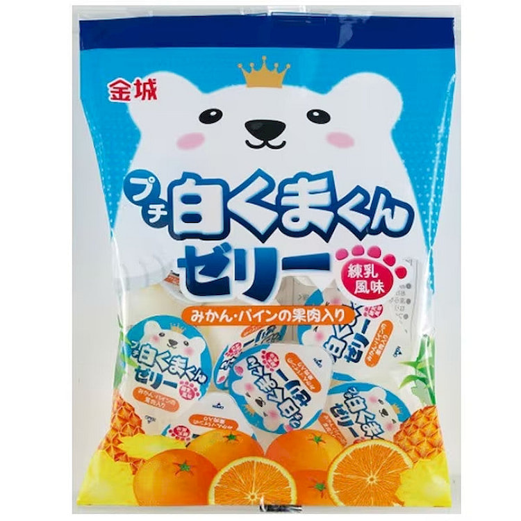 Kinjo Seika Petit Shirokuma Jelly, Milk 7pc 1 each