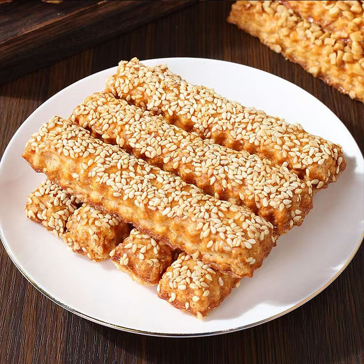 Crunchy White Sesame Multi-Layer Pastry 500 g